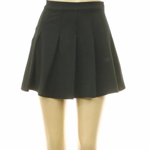 Fishbone fekete rakott szoknya