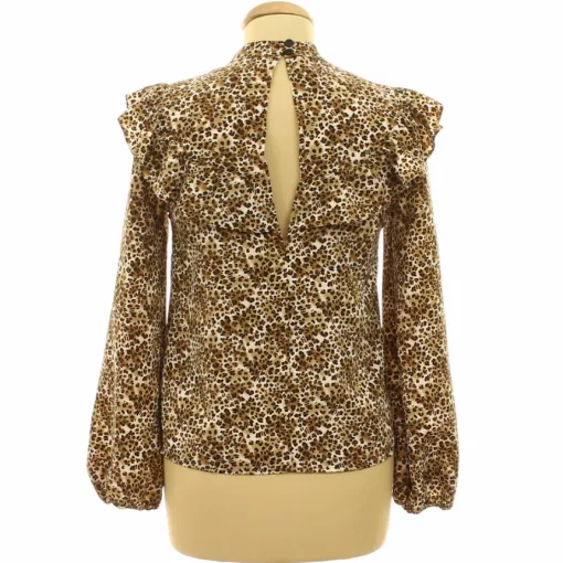 Topshop ocelotmintás blúz