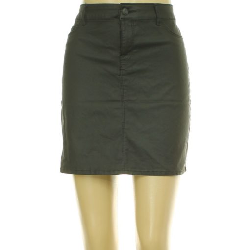 Vero Moda bőrhatású elasztikus szoknya