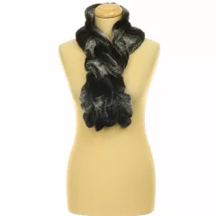 Gumírozott microfleece sál