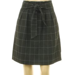 H&M fekete kockás szoknya