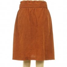 Shein álgombos mikrokord szoknya