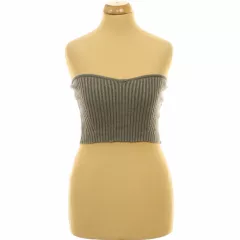 Zara szürke kötött top