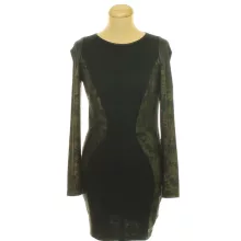 River Island aranycsillámos fekete ruha