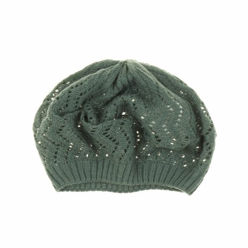 Szürke kötött sapka