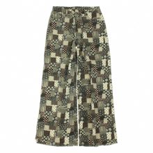 Shein mintás bő szárú farmer