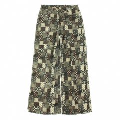 Shein mintás bő szárú farmer