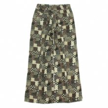 Shein mintás bő szárú farmer