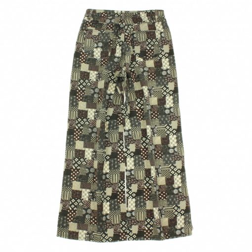 Shein mintás bő szárú farmer