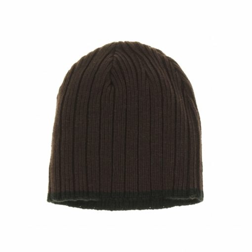 Barna kötött férfi sapka