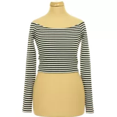 Forever21 fekete-fehér csíkos top