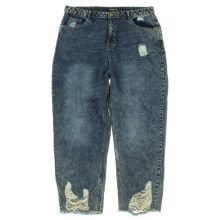 NastyGal szaggatott nagy méretű  farmer