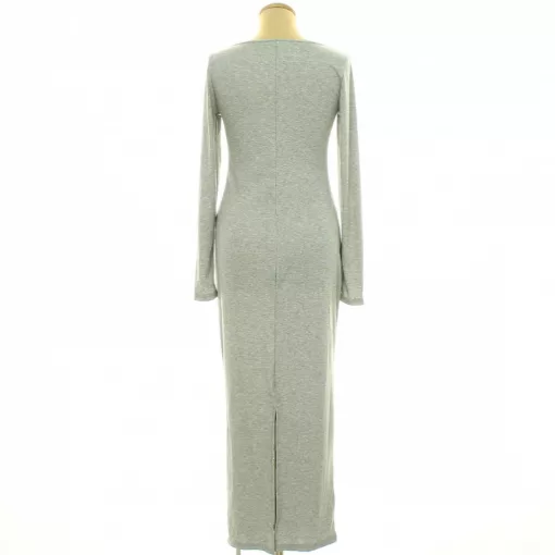 Missguided bordázott maxi ruha