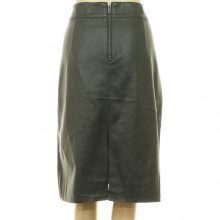 Dorothy Perkins fekete műbőr szoknya