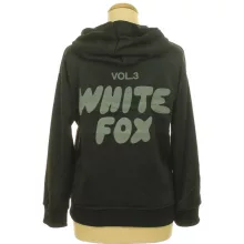 White Fox fekete pulóver