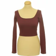 Vero Moda bordó sztreccs top