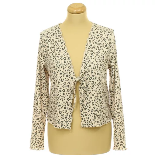 New Look leopárdmintás kötött kardigán
