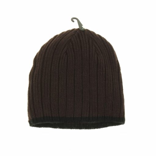Barna kötött férfi sapka