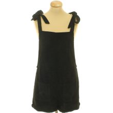 Shein fekete kordbársony overál