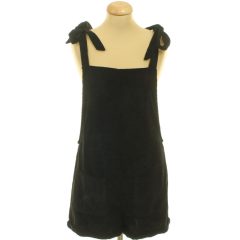 Shein fekete kordbársony overál