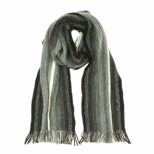 C&A csíkos kötött férfi sál