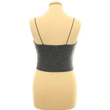 H&M ezüstcsillámos top