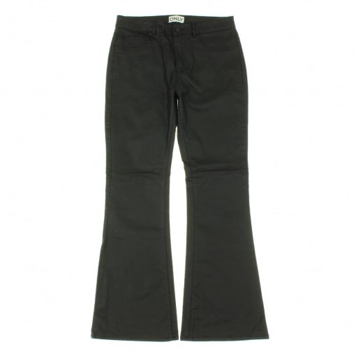 Only bőrhatású sztreccs trapéz nadrág