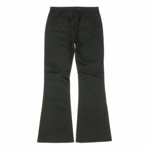 Only bőrhatású sztreccs trapéz nadrág