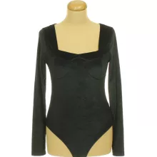 Primark fekete bársony body