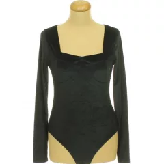 Primark fekete bársony body