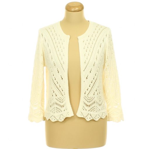 Only krémszínű kötött kardigán