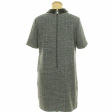 George műbőr galléros ruha