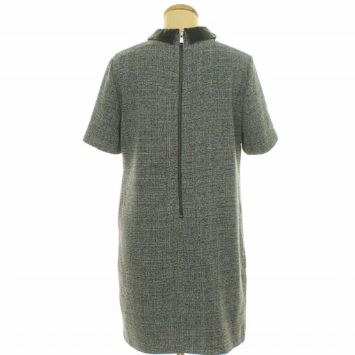 George műbőr galléros ruha