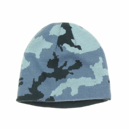 Terepmintás gyerek kötött sapka