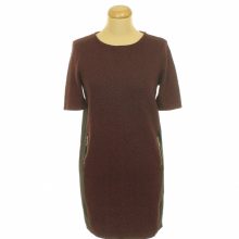 Warehouse bordó ruha