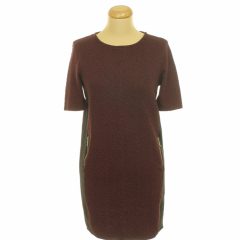 Warehouse bordó ruha