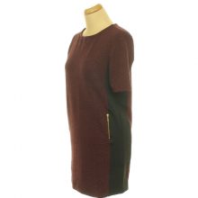 Warehouse bordó ruha