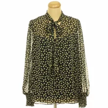 Dorothy Perkins pöttyös muszlin blúz