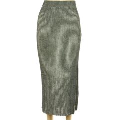 Zara bordáskötött szoknya