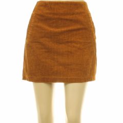 New Look barna bársony szoknya