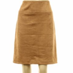 Comma barna művelúr szoknya