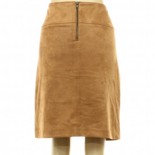 Comma barna művelúr szoknya