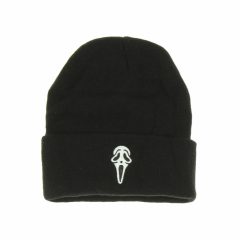 Fekete kötött gyerek sapka