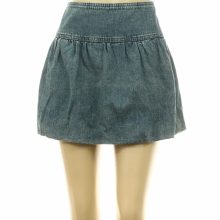 C&A kék farmer miniszoknya