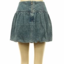 C&A kék farmer miniszoknya