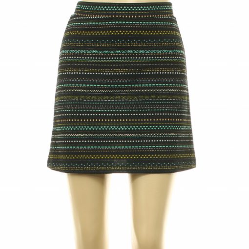 H&M mintás fekete szoknya