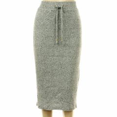 F&F szürke kötött szoknya