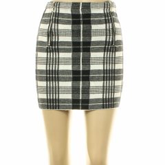 Shein kockás kötött szoknya