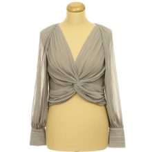 Zara pliszírozott blúz