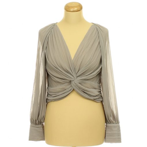 Zara pliszírozott blúz